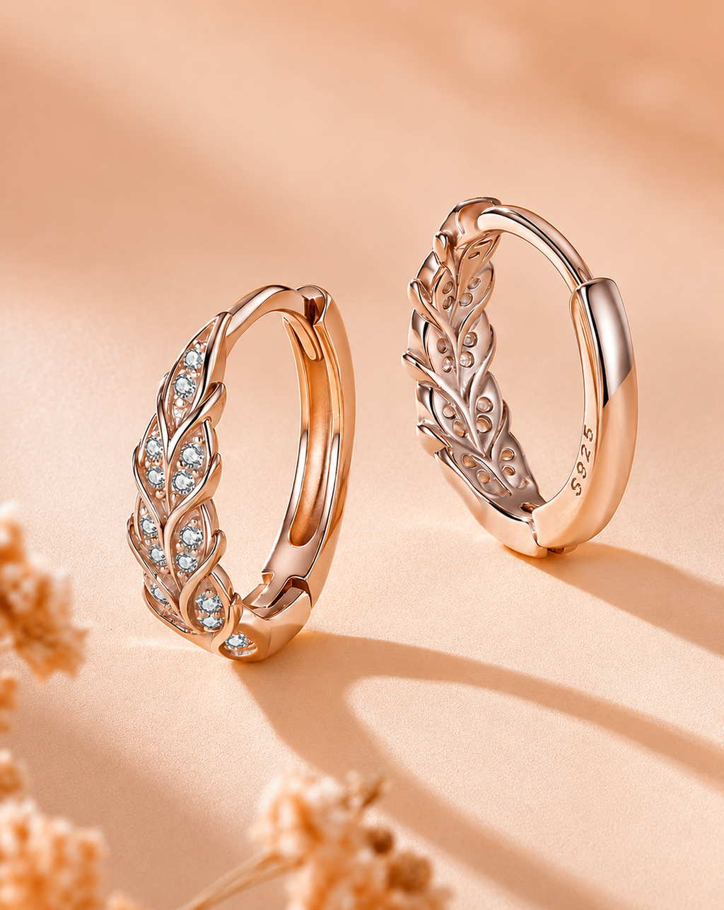 High-grade S925 Sterling Silver Earring Eardrop