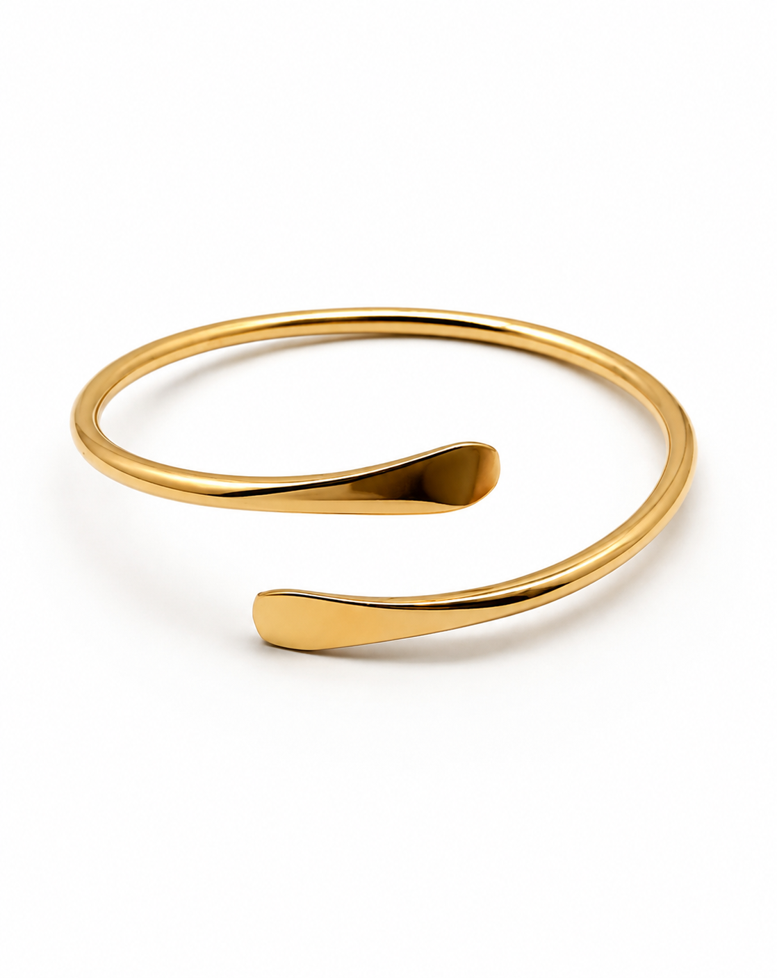 Open Bangle Bracelet for Women | Gold & Silver