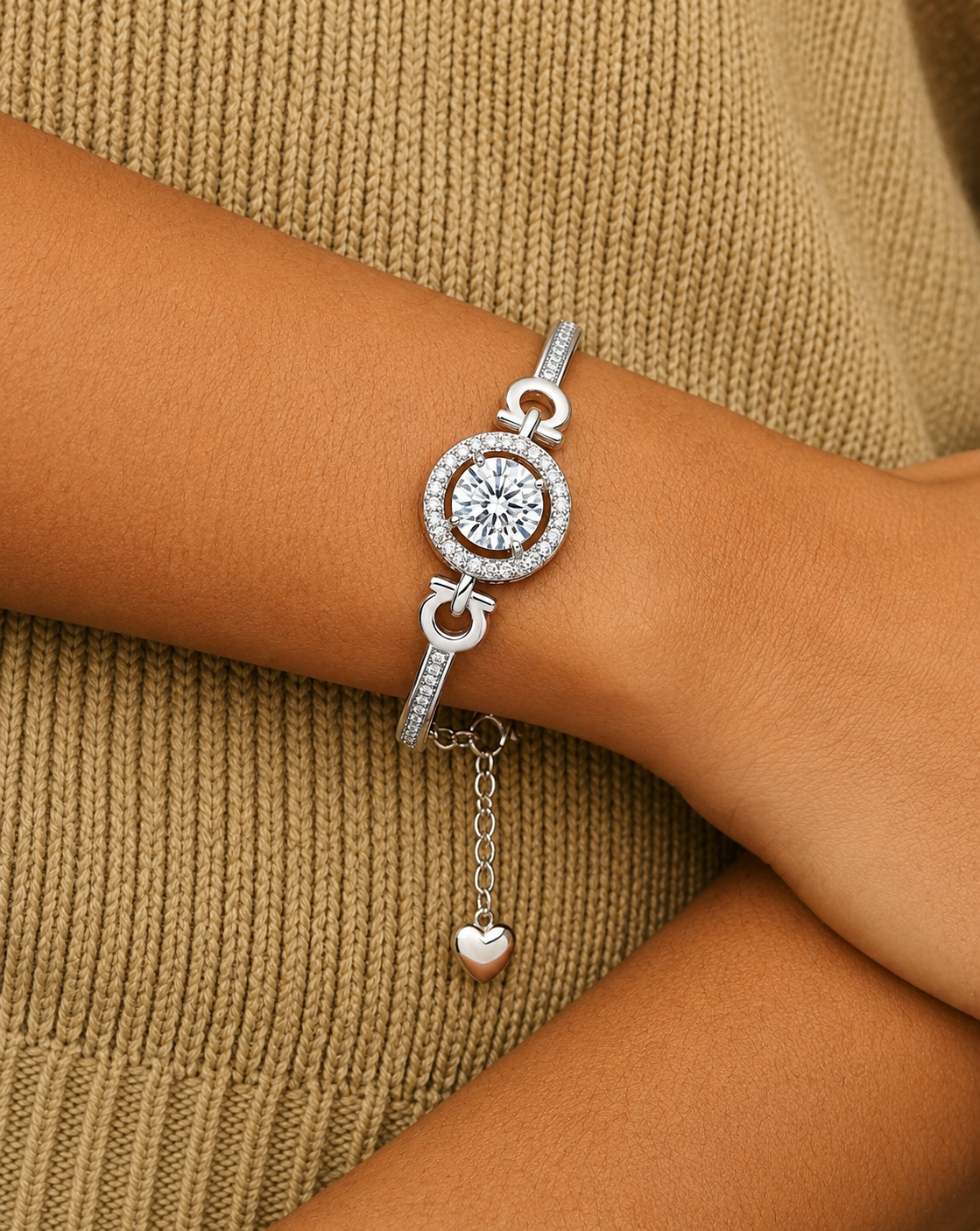 Star Zircon Crystal Bracelet | Women's Fashion Jewellery
