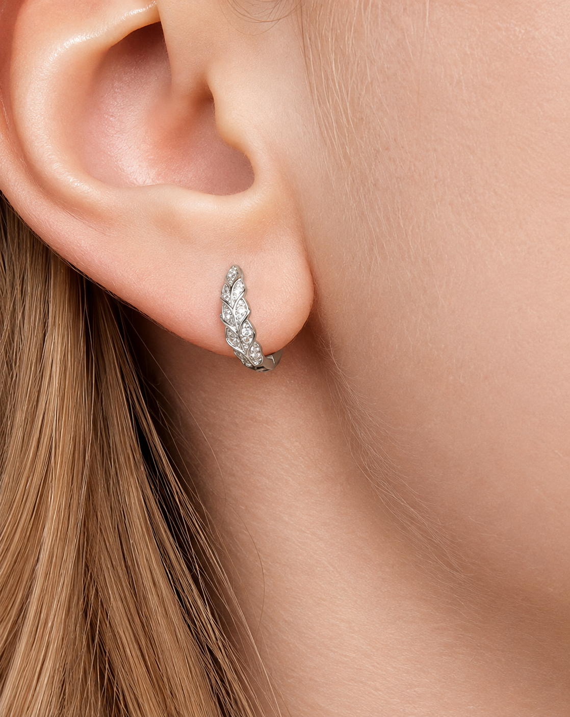 High-grade S925 Sterling Silver Earring Eardrop