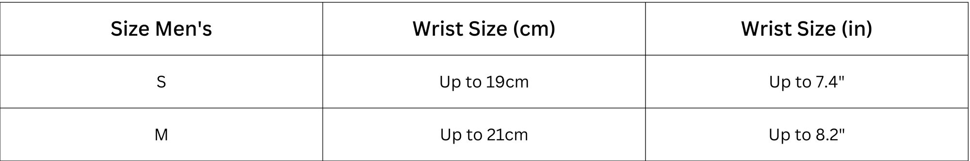 Ring size diameter guide