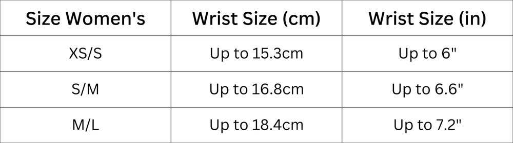 Ring size diameter guide