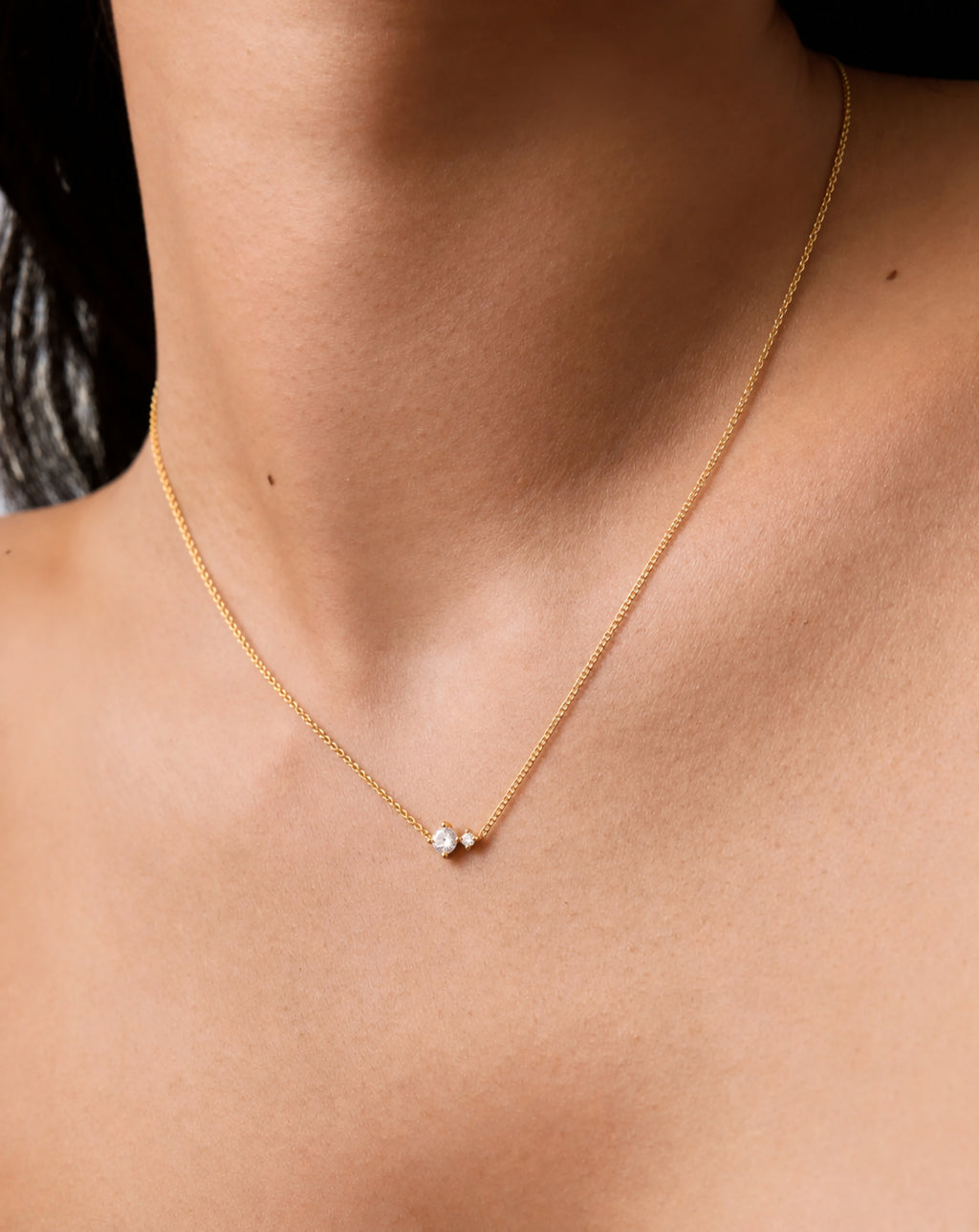 925 Sterling Silver Birthstone Necklace | 12 Months