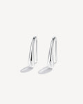 925 Sterling Silver Small, Small And Simple Temperament Personality Cold Wind Ear Buckle Earrings
