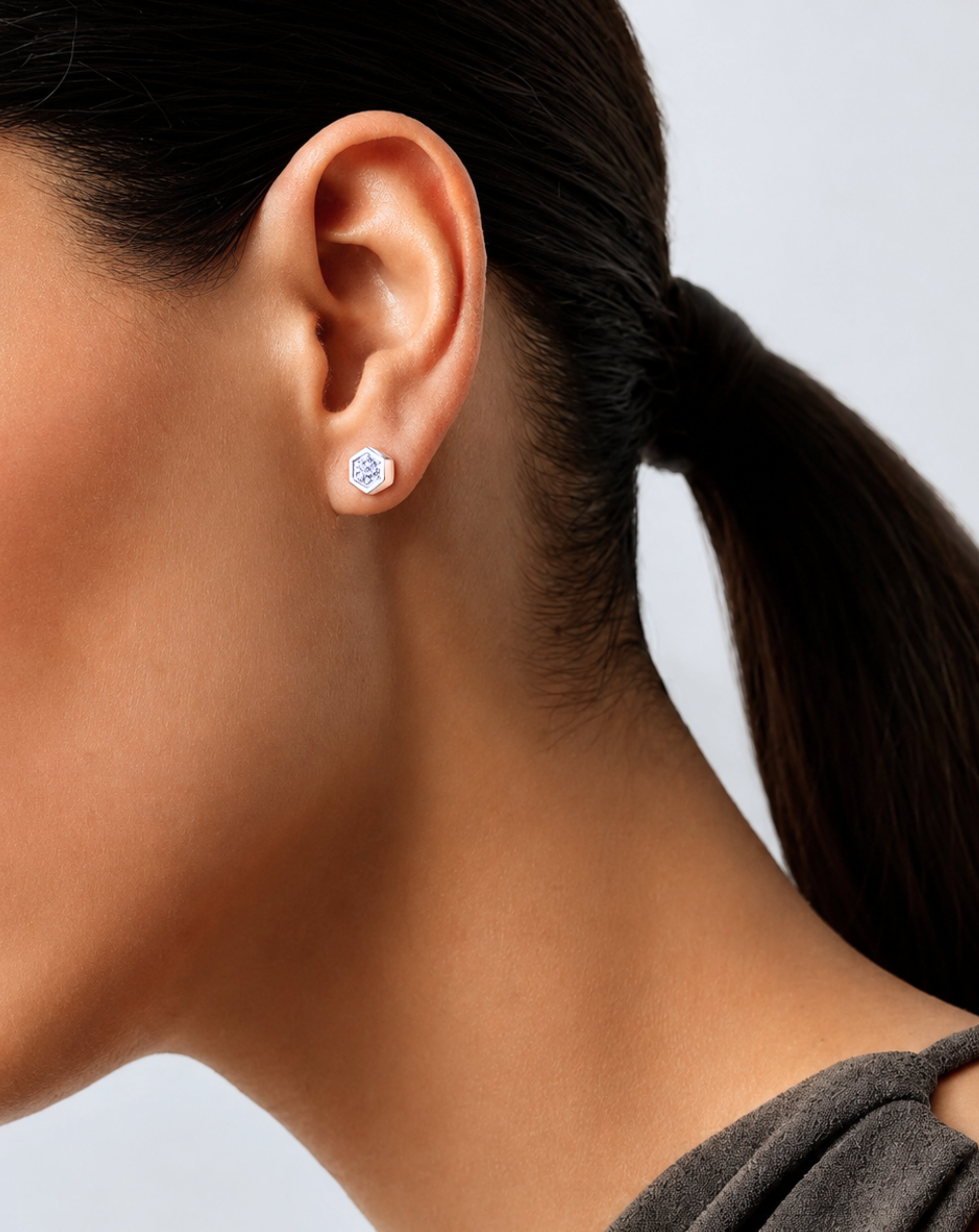 925 sterling silver earrings cute trendy gold small exquisite fine jewelry zircon earring. women's wholesale