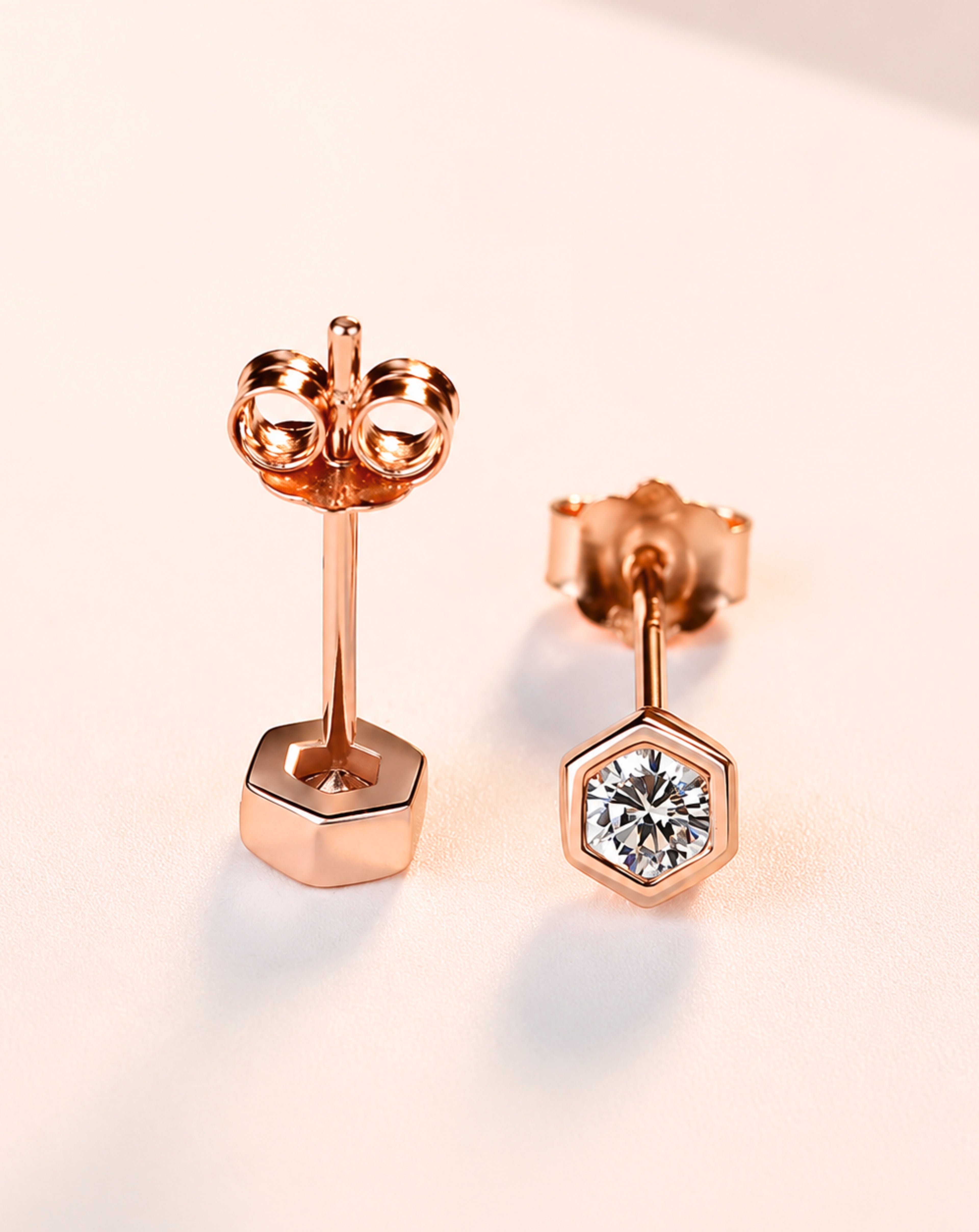 925 sterling silver earrings cute trendy gold small exquisite fine jewelry zircon earring. women's wholesale