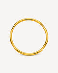 Minimalist Titanium Steel Bangle | Gold & Silver Finish