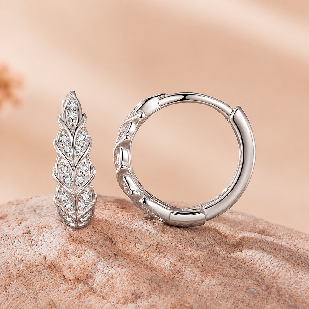 High-grade S925 Sterling Silver Earring Eardrop