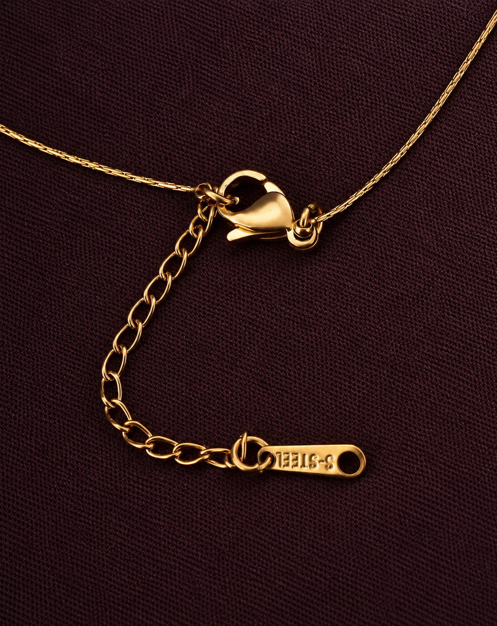 Gold Plated Round Crystal Pendant Necklace for Women - product image 4
