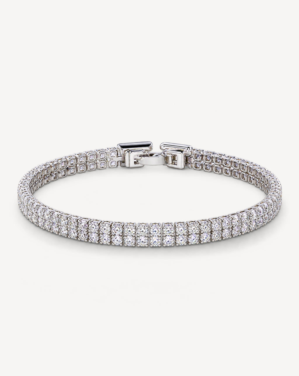 Silver Crystal Tennis Bracelet | Women's Fashion Jewellery