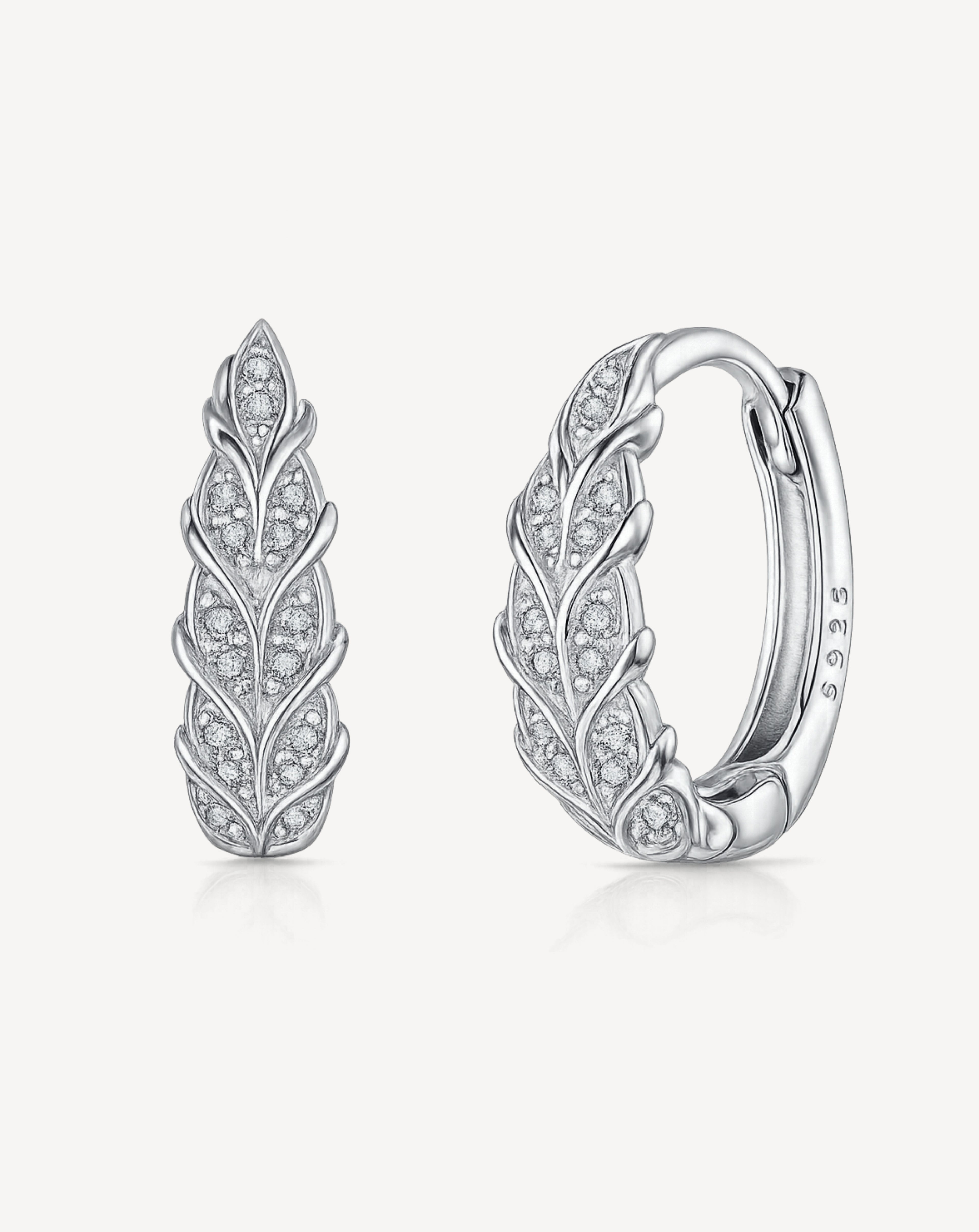 High-grade S925 Sterling Silver Earring Eardrop