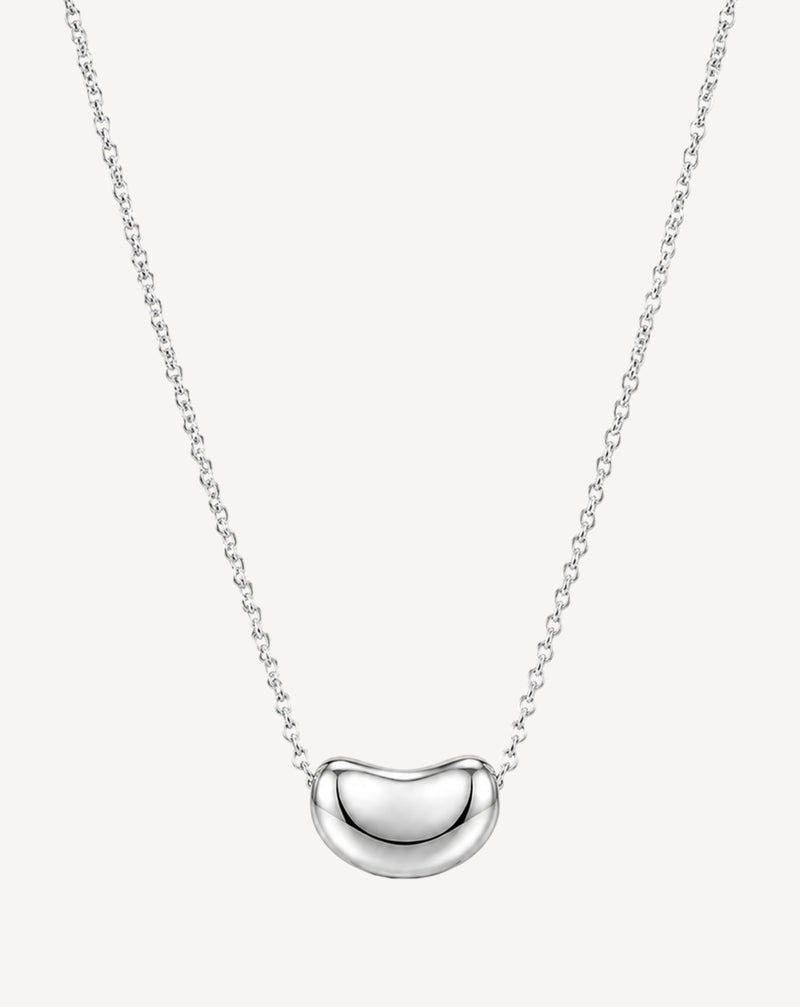 S925 Sterling Silver Acacia Bean Necklace for Women | Revosha