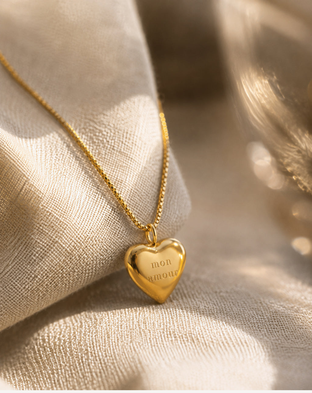Heart Pendant Necklace for Women | Mom & Meaningful Designs